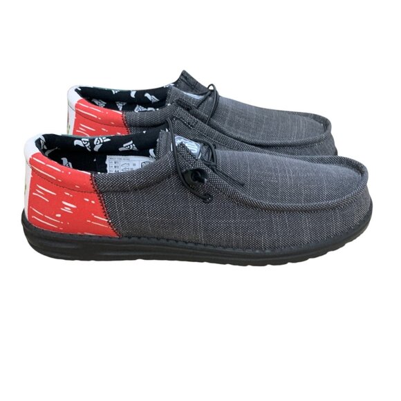 Hey Dude Wally Funk Hecho Mens 11 Shoes Mexico Flag Slip On Comfort Sneakers NEW - Picture 5 of 14